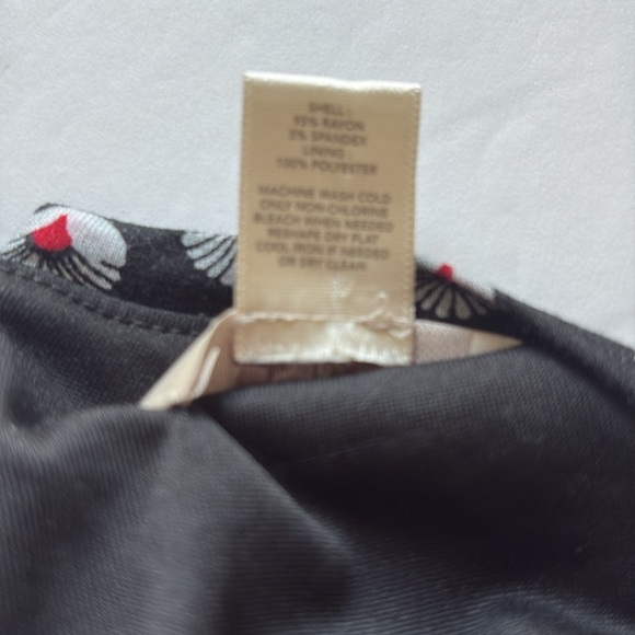 LOFT Dandelion Black and White Sleeveless Midi Sundress‎ - Picture 6 of 8